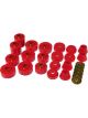 Prothane For 73-77 Chevy K10 Blazer Body Mount Kit Red