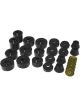 Prothane For 73-77 Chevy K10 Blazer Body Mount Kit Black