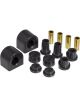 Prothane For 88-96 Chevy Corvette Front Sway Bar Bushings 24mm Black