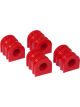 Prothane For 10-11 Chevy Camaro Front/Rear Sway Bar Bushings 28mm Red