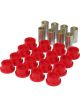 Prothane For 10 Chevy Camaro Rear Toe & Trailing Arm Link Bushings Red