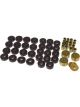 Prothane For 65-67 GM Convertible Body Mount Kit Black