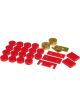 Prothane For 55-57 Chevy Full Conv Only Body Mount Red