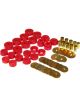 Prothane For 65-70 GM Various 2dr Hardtop Body Mount Red
