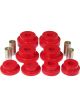 Prothane For 10 Chevy Camaro Rear Subframe Bushing Kit Red