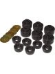 Prothane For 07-14 Chevy Silverado Body Mount 12 Bushing Kit Black