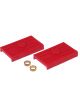 Prothane For 70-81 GM Lower Spring Pad Multi Red