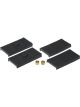 Prothane For 67-69 GM F-Body Upper/Lower Spring Pad Mono Black