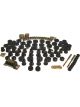 Prothane For 55-57 Chevy All Models Total Kit Black