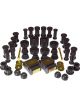 Prothane For 73-80 Chevy Truck 4wd Total Kit Black