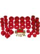 Prothane For 81-87 Chevy Truck 2wd Total Kit Red