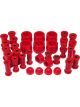 Prothane For 81-87 Chevy Truck 4wd Total Kit Red