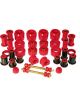 Prothane For 82-02 Chevy S-Truck 2wd Xtra Cab Total Kit Red