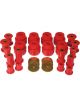 Prothane For 01-06 Chevy 2500HD Total Kit Red