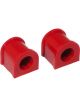 Prothane For 88-91 Honda Civic/CRX Front Sway Bar Bushings 19mm Red
