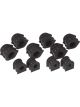 Prothane For 06+ Honda Civic Front/Rear Sway Bar Bushing Kit Black