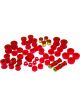 Prothane For 84-87 Honda Civic/CRX Total Kit Red