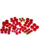 Prothane For 88-91 Honda Civic/CRX Total Kit Red