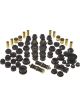 Prothane For 92-95 Honda Civic Total Kit Black
