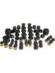 Prothane For 90-93 Acura Integra Total Kit Black