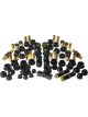 Prothane For 94-00 Acura Integra Total Kit Black