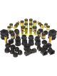 Prothane For 99-00 Honda Civic Total Kit Black