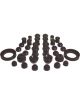 Prothane For 92-96 Honda Prelude Total Kit Black