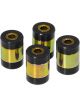 Prothane For 96-00 Honda Civic Front Upper Control Arm Bushings Black