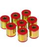 Prothane For 90-97 Honda Accord Rear Lower Control Arm Bushings Red
