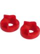 Prothane For 88-91 Honda Civic Rear Motor Mount Insert Red