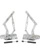 Aeroflow Billet Bonnet Hinge Kit Polished For Holden Torana LC-LJ
