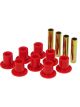 Prothane For 87-96 Jeep Front Spring & Shackle Bushings Red