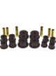 Prothane For 84-99 Jeep Cherokee / Commander Spring & Shackle Bushin…