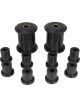 Prothane For 70-83 AMC 2.0 OD Spring & Shackle Bushings Black