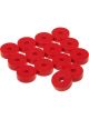 Prothane For 55-73 Jeep CJ5 Body Mount 14 Bushing Kit Red