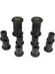 Prothane For 70-74 AMC AMX/Javelin Spring & Shackle Bushings Black