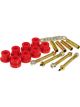 Prothane For 76-86 Jeep CJ5/7/8 Front & Rear Main Spring Eye Bushings R…