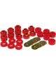 Prothane For 97 Jeep TJ Body Mount Kit Red