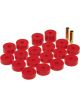 Prothane For 74-75 Jeep CJ5 Body Mounts Red