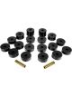 Prothane For 74-75 Jeep CJ5 Body Mounts Black