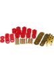 Prothane For 76-79 Jeep CJ5/7 1in Lift Body Mount Red