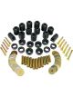 Prothane For 87-96 Jeep YJ 1in Lift Body Mount Kit Black