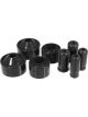 Prothane For 07+ Jeep JK 2in Lift Coil Spring Isolator Black