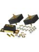 Prothane For Jeep Motor & Trans Mount Kit Black