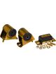 Prothane For Jeep Motor & Trans Mount Kit Black