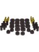 Prothane For 55-75 Jeep CJ5/7 Total Kit Black
