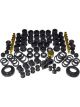 Prothane For 97-06 Jeep TJ Total Kit Black