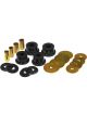 Prothane For 90-94 Mitsubishi Eclipse AWD Subframe Mount Kit Black