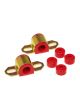 Prothane For 90-94 Mitsubishi Eclipse Rear Sway Bar Bushings 20mm Red