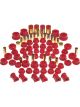 Prothane For 95-99 Mitsubishi Eclipse Total Kit Red